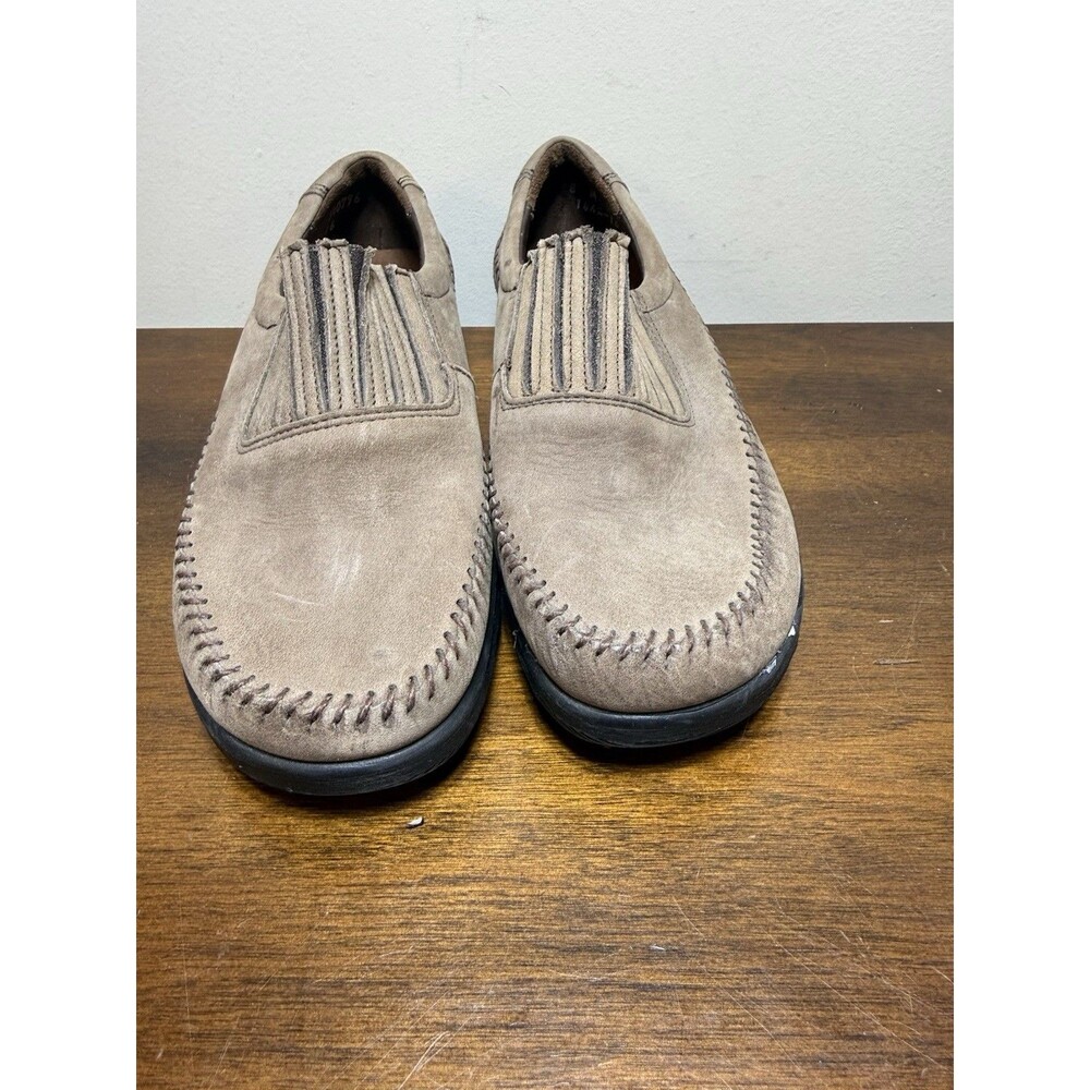 Dexter Walkmocs Brown Leather Moccasins Slip On Comfort Loafers Wm Sz 8M T462-16 - Picture 3 of 7